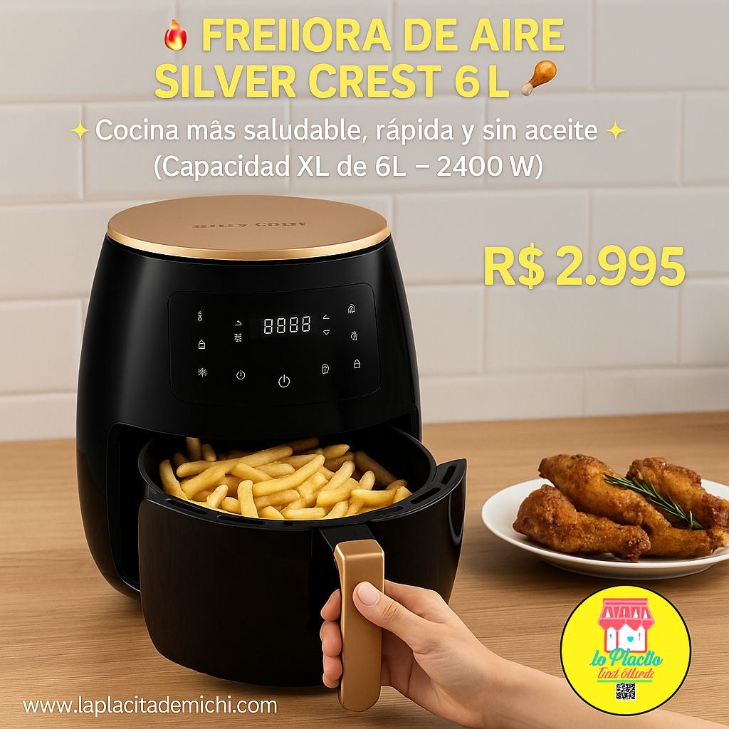 🍟✨ COMBO COCINA INTELIGENTE ✨🍟
- Freidora 6 Litros + Picador de Vegetales + Limador de Cuchillos. 

💥 Todo por solo RD$3,495 💥