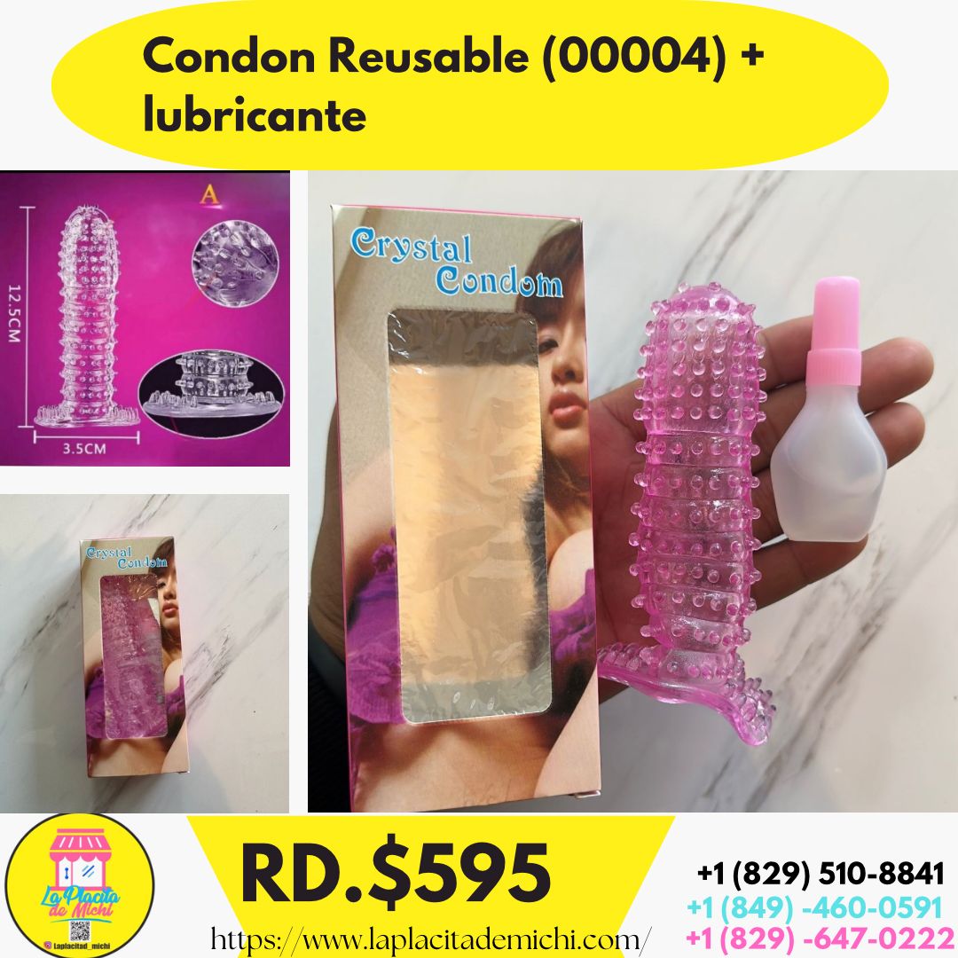 Condon Reusable (00004) + lubricante