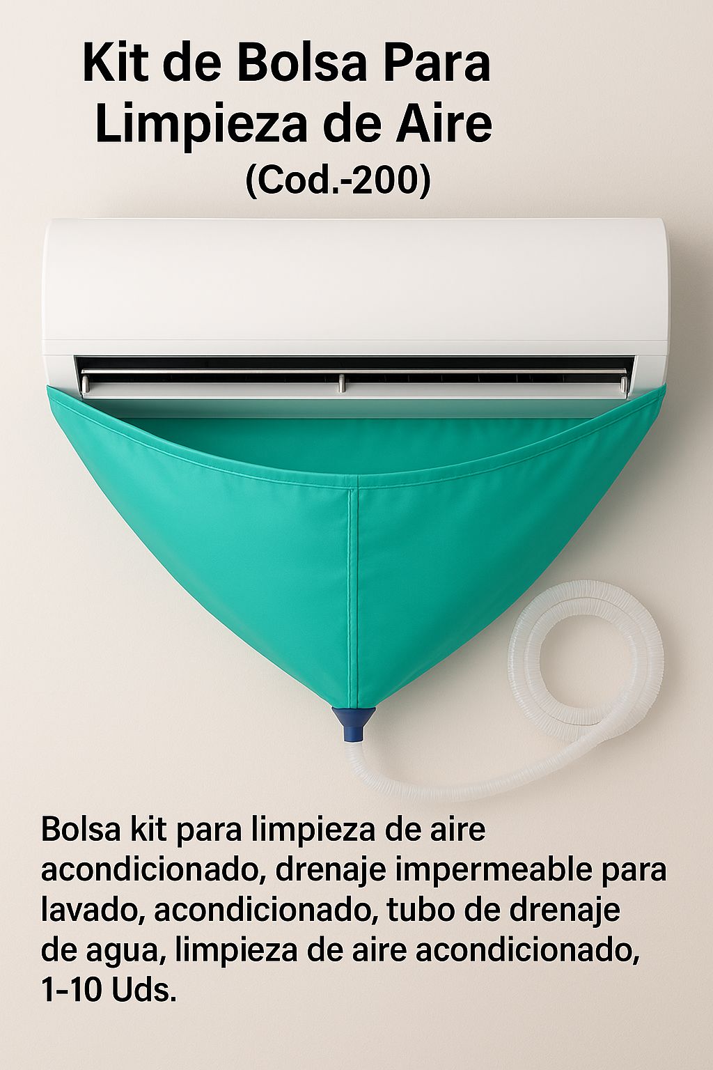 Kit de Bolsa Para Limpieza de Aire 
(Cod.-200)