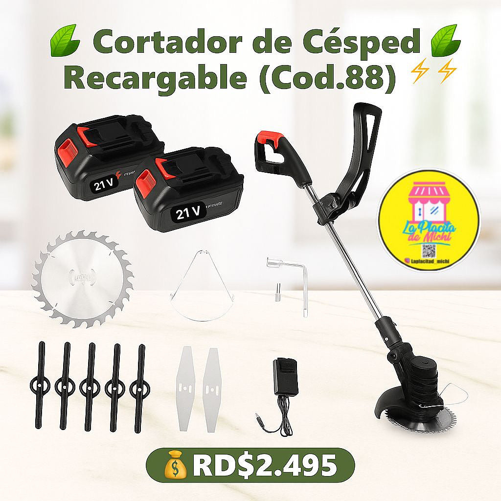 Cortador de Césped Recargable (cod.88)