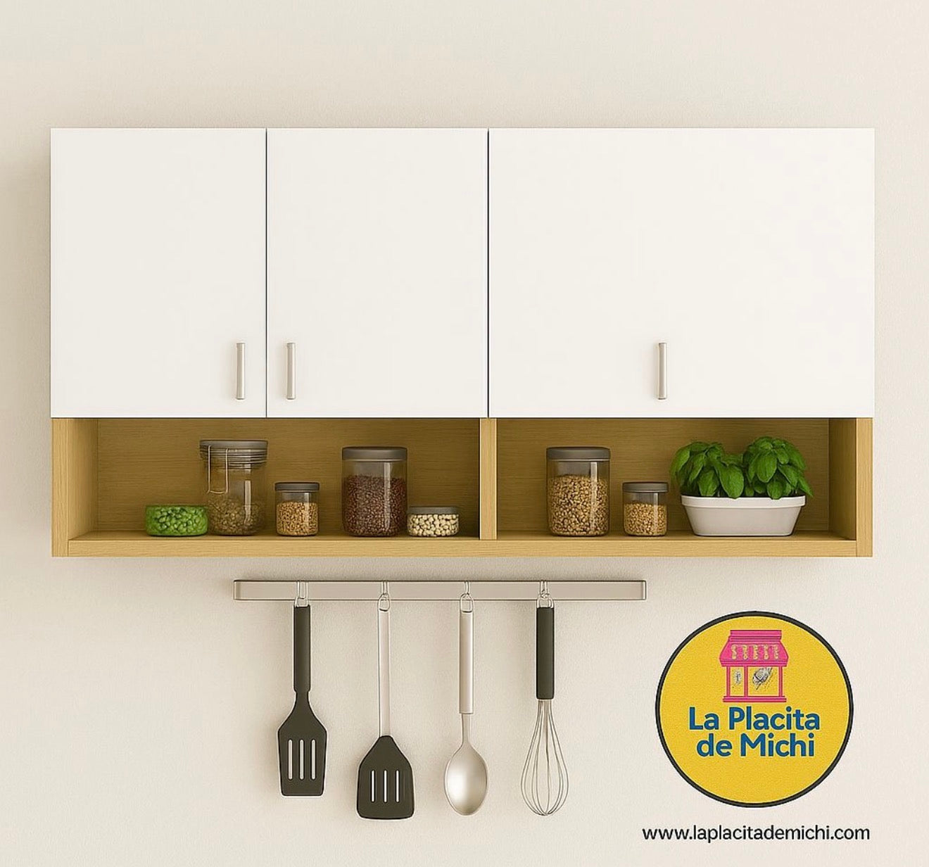 🍽️✨ GABINETE DE COCINA COLGANTE – MÁS ORDEN Y ESTILO PARA TU COCINA ✨🍽️

🆔 Cod. 80061-1 Blanco con Amarillo 

💰 RD$3,995