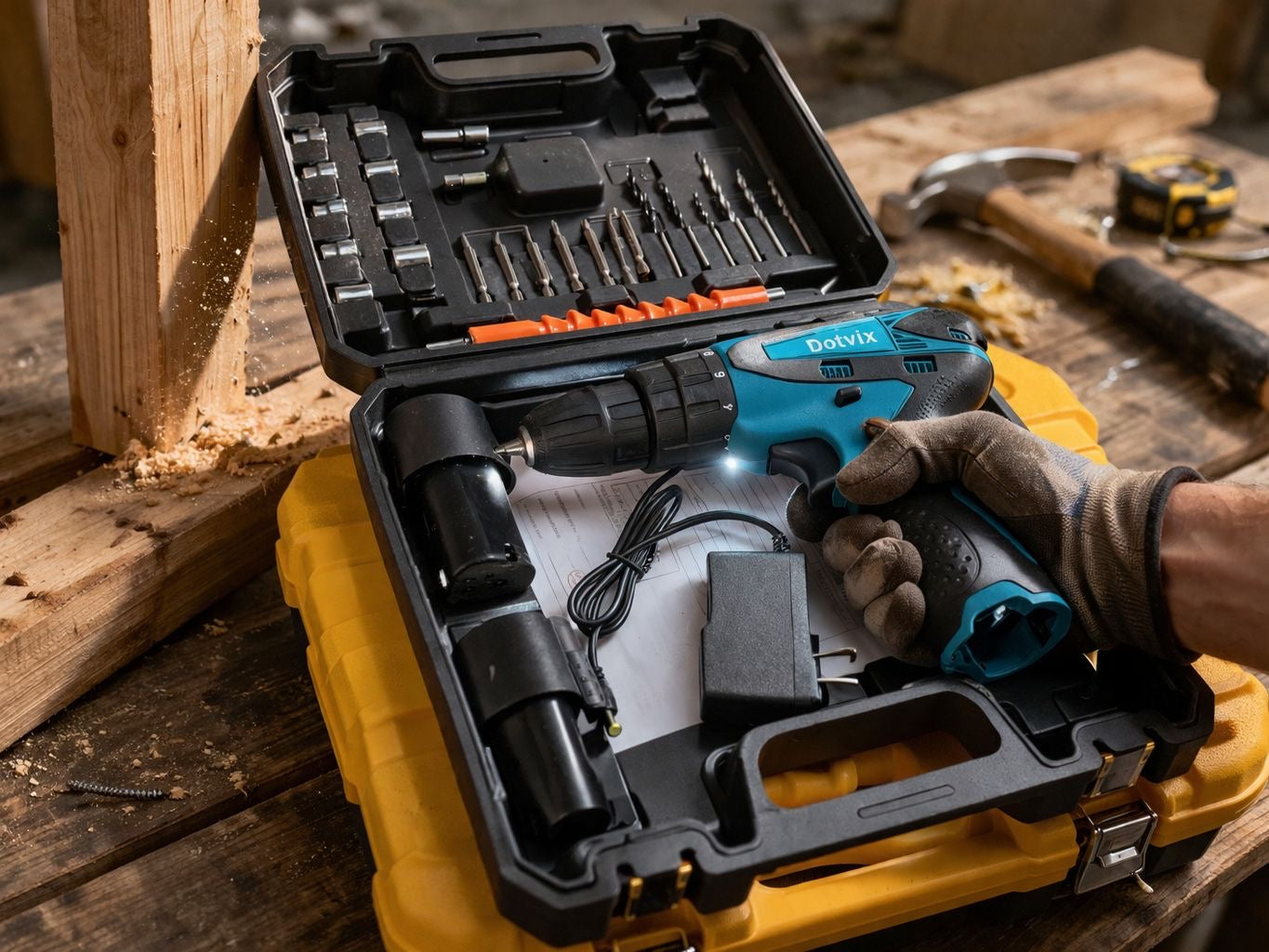 🔧⚡ TALADRO INALÁMBRICO DOTVIX + KIT COMPLETO – POTENCIA Y PRECISIÓN EN TUS MANOS ⚡🔧COD-JVM-57

💰 RD$1,995