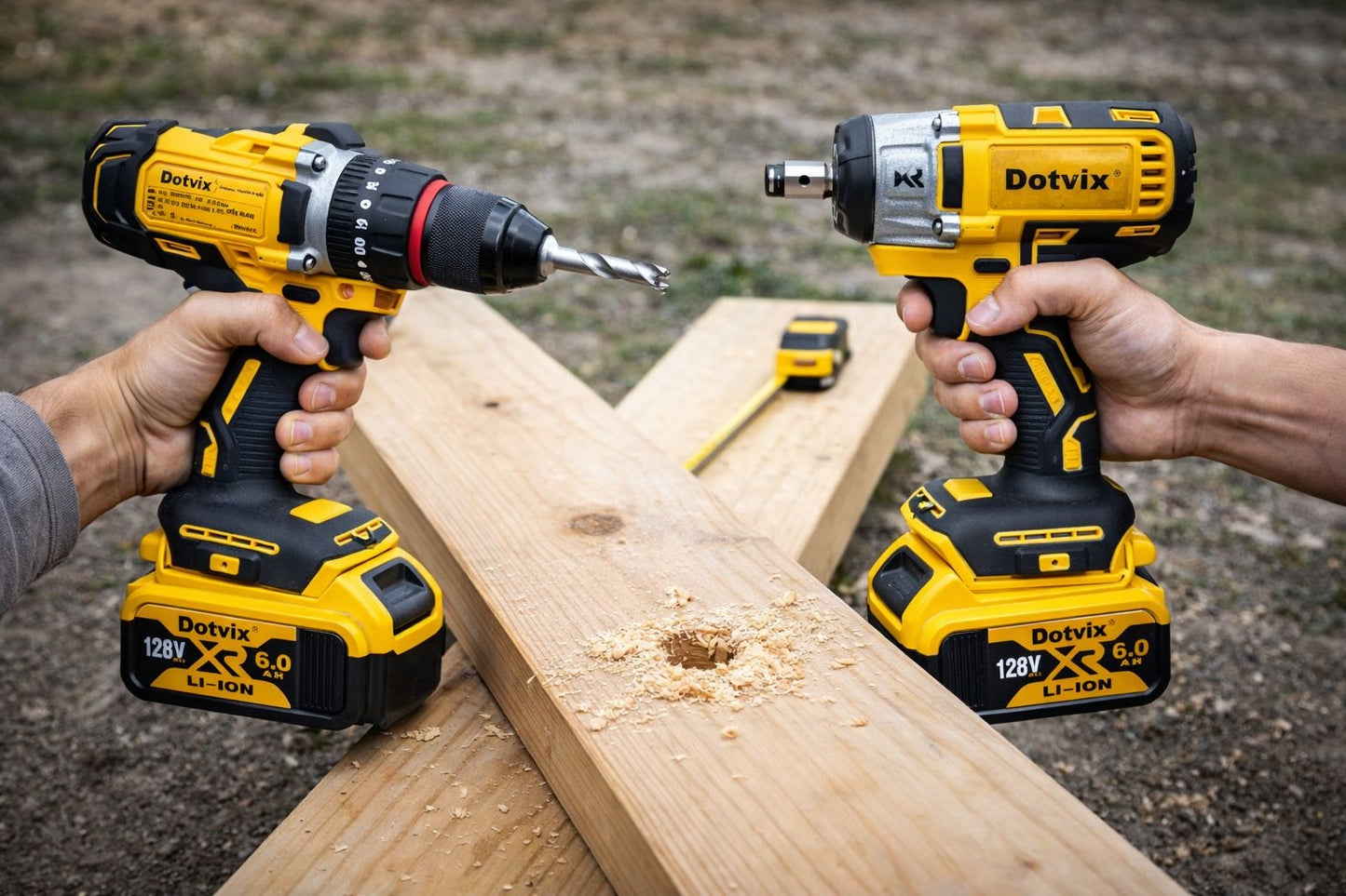 🔧⚡ KIT DE HERRAMIENTAS INALÁMBRICAS DOTVIX 128V XR – POTENCIA PROFESIONAL EN TUS MANOS ⚡🔧
COD AM-407

💰RD$4,995