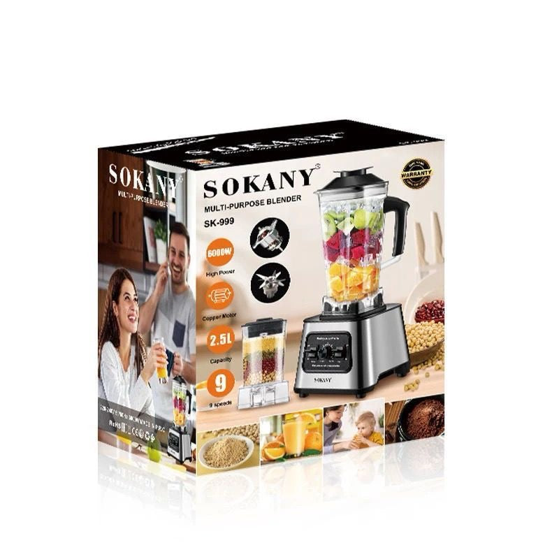Licuadora de 9 Velocidades (2 en 1) Código sk-999