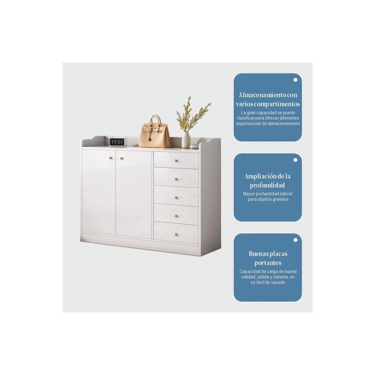 🤍 GABINETE ORGANIZADOR MULTIFUNCIONAL – AMPLIO, MODERNO Y ELEGANTE (Cod. M04)

💰RD$3,995 

📏 Medidas:
↔️ Ancho: 90 cm
↕️ Alto: 85 cm
📐 Profundidad: 34 cm