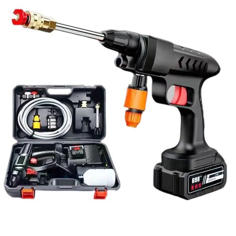 🔥🚗 HIDROLAVADORA PORTÁTIL INALÁMBRICA *(21V)* – LAVA TU VEHÍCULO EN CUALQUIER LUGAR 🚗🔥 (Cod. 800-66004)

💰RD$1,995