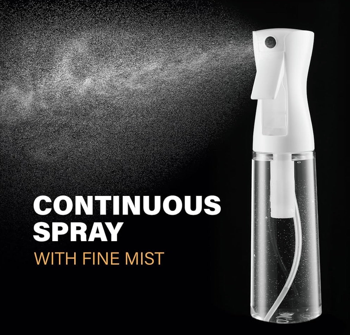 Botella Pulverizadora de Spray Continuo – Neblina Fina y Precisa 300ml 
💰RD$495