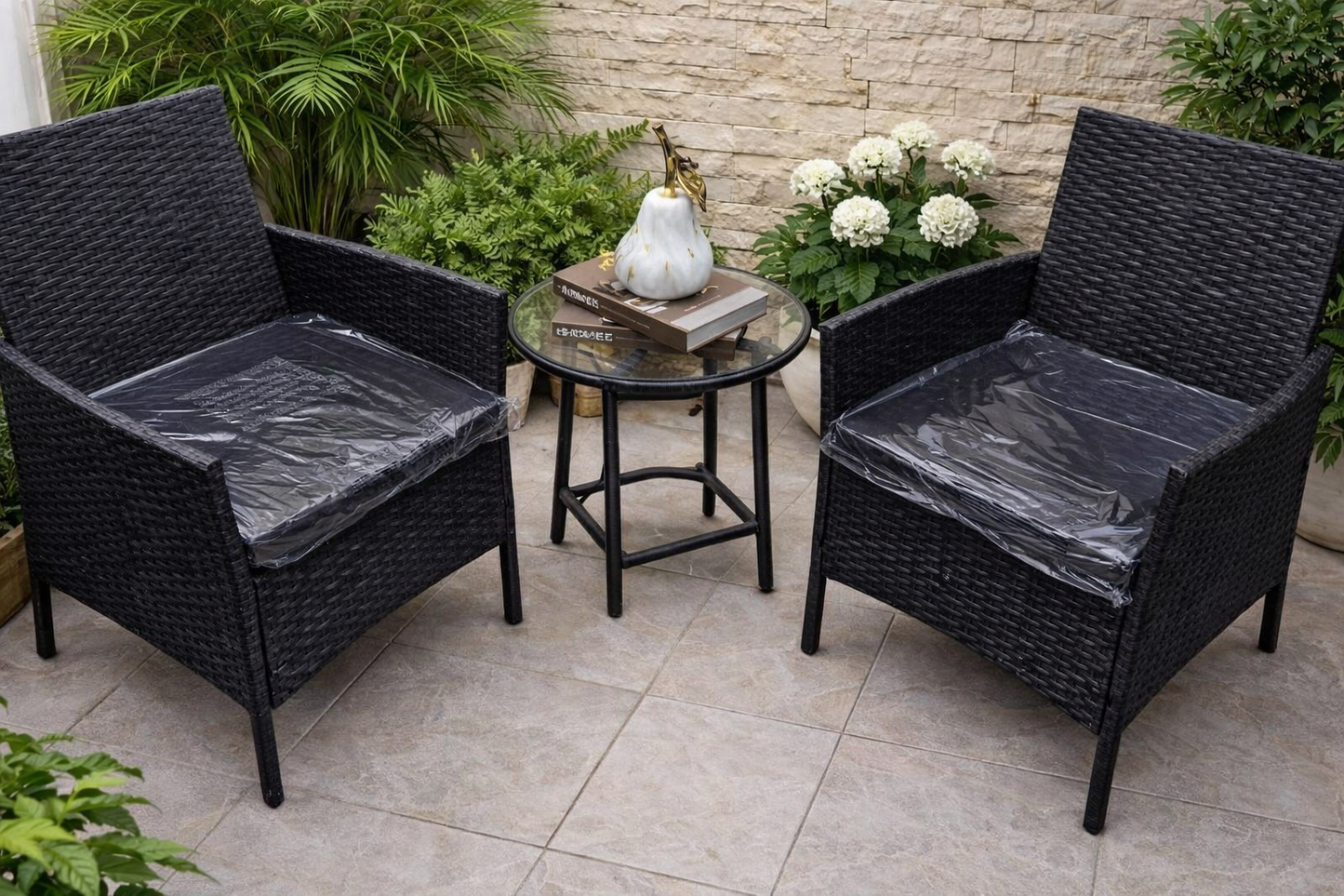 🔥 Juego de Terraza en Ratán – 3 Piezas con Mesa Redonda 🔥 (Cod. 881108-4)

💰RD$8,995