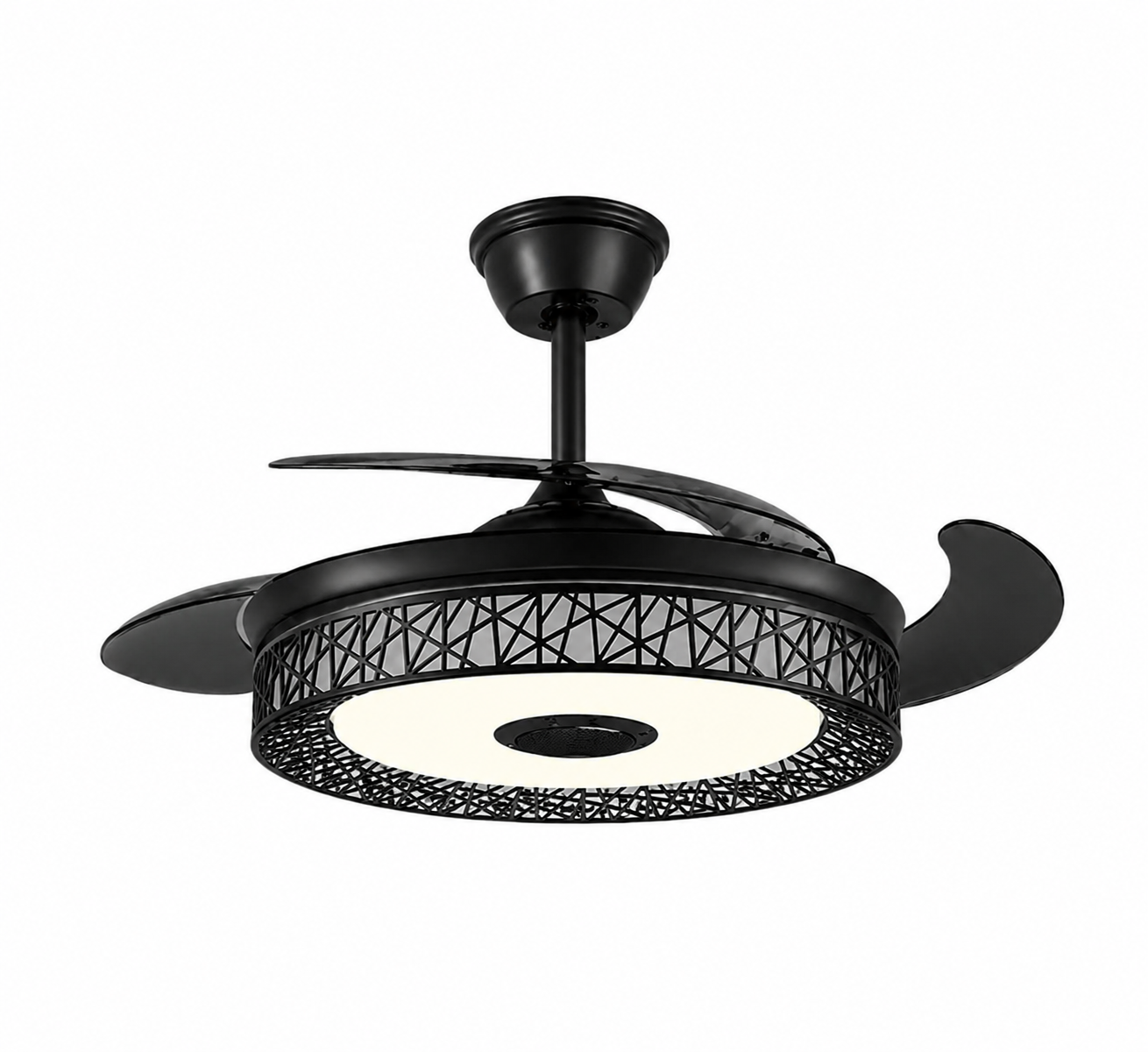 ✨💡 VENTILADOR DE TECHO MODERNO LED + BOCINA BLUETOOTH – TODO EN UNO 💡✨
📌 (Cod. 027 negro  )

💰RD$3,995