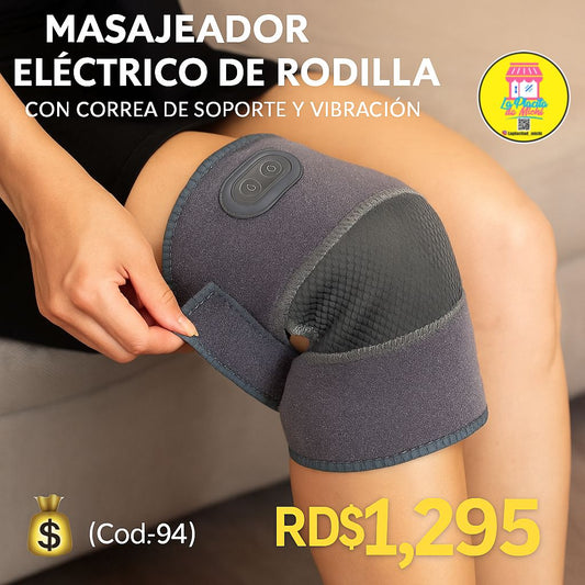 Masajeador Eléctrico de Rodilla con Correa de Soporte y Vibración (Cod.-94)