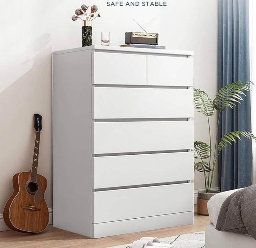 Closet Moderno 6 Gavetas – Blanco Premium (Alta Capacidad) (Cod.250100)
💰RD$4,995