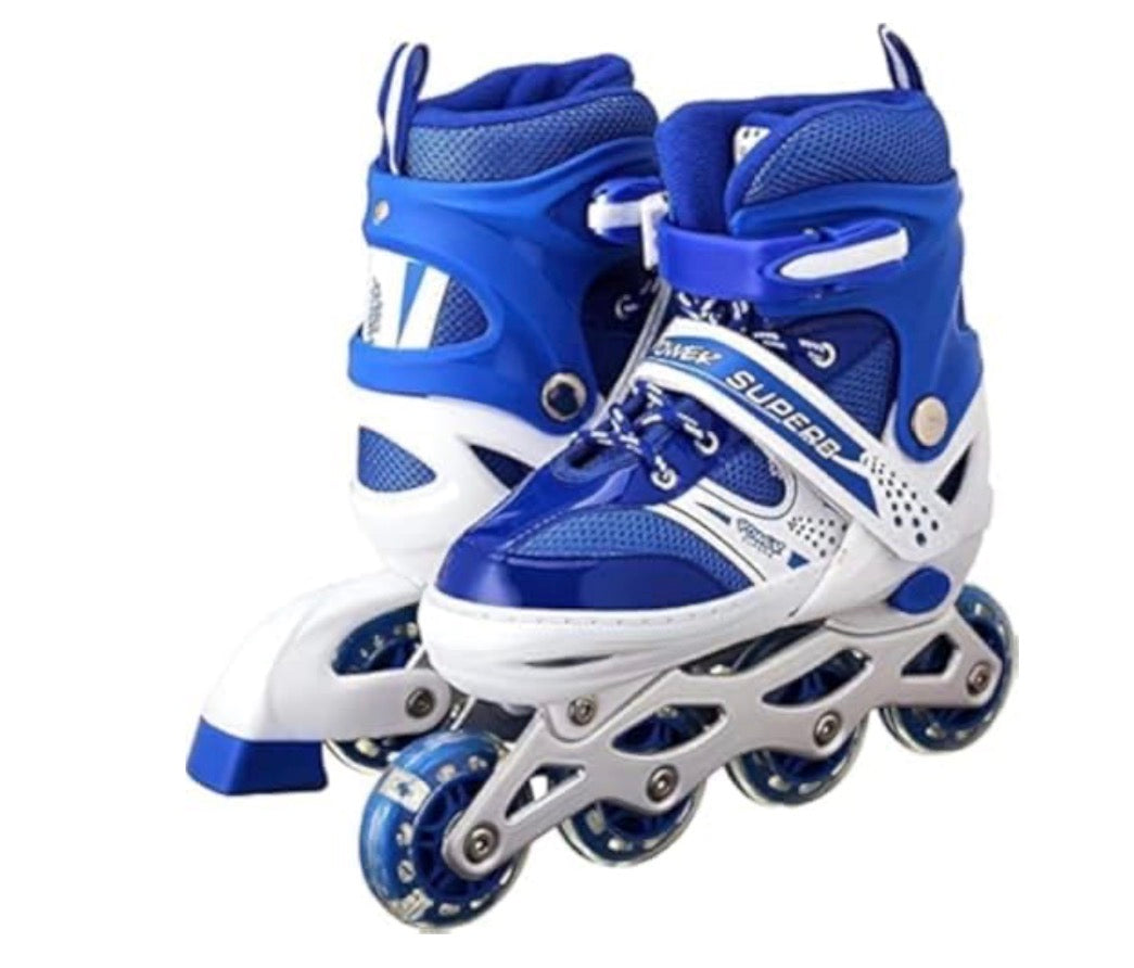 🛼 PATINES EN LÍNEA AJUSTABLES  – RESISTENTES, CÓMODOS Y SEGUROS 🛼 (Cod. 805-1) (Size: S M L)

💰RD$1,495