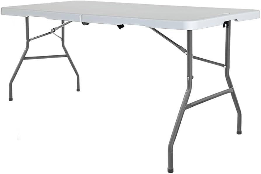 🪑 MESA PLEGABLE 2.4 METROS – RESISTENTE Y PRÁCTICA

💰 RD$3,995
