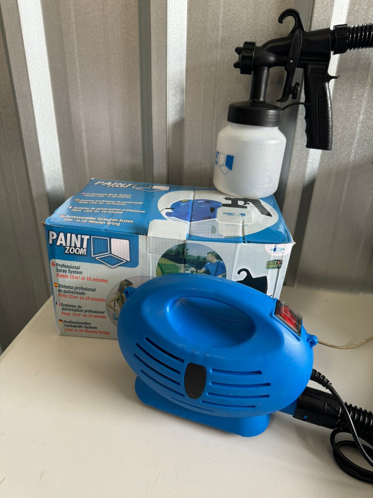 Pistola Pulverizador de Pintura Eléctrica