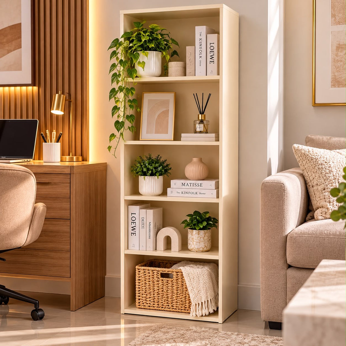 ✨🧴ESTANTERÍA ORGANIZADORA MULTIUSO – MODERNA Y PRÁCTICA 5 NIVELES 🧴✨🆔 (Cod. 111 Crema Claro )

💰RD$3,495

📏 Medidas:
38 × 24 × 122 cm

Material: 
Hidrofugo (Armado)