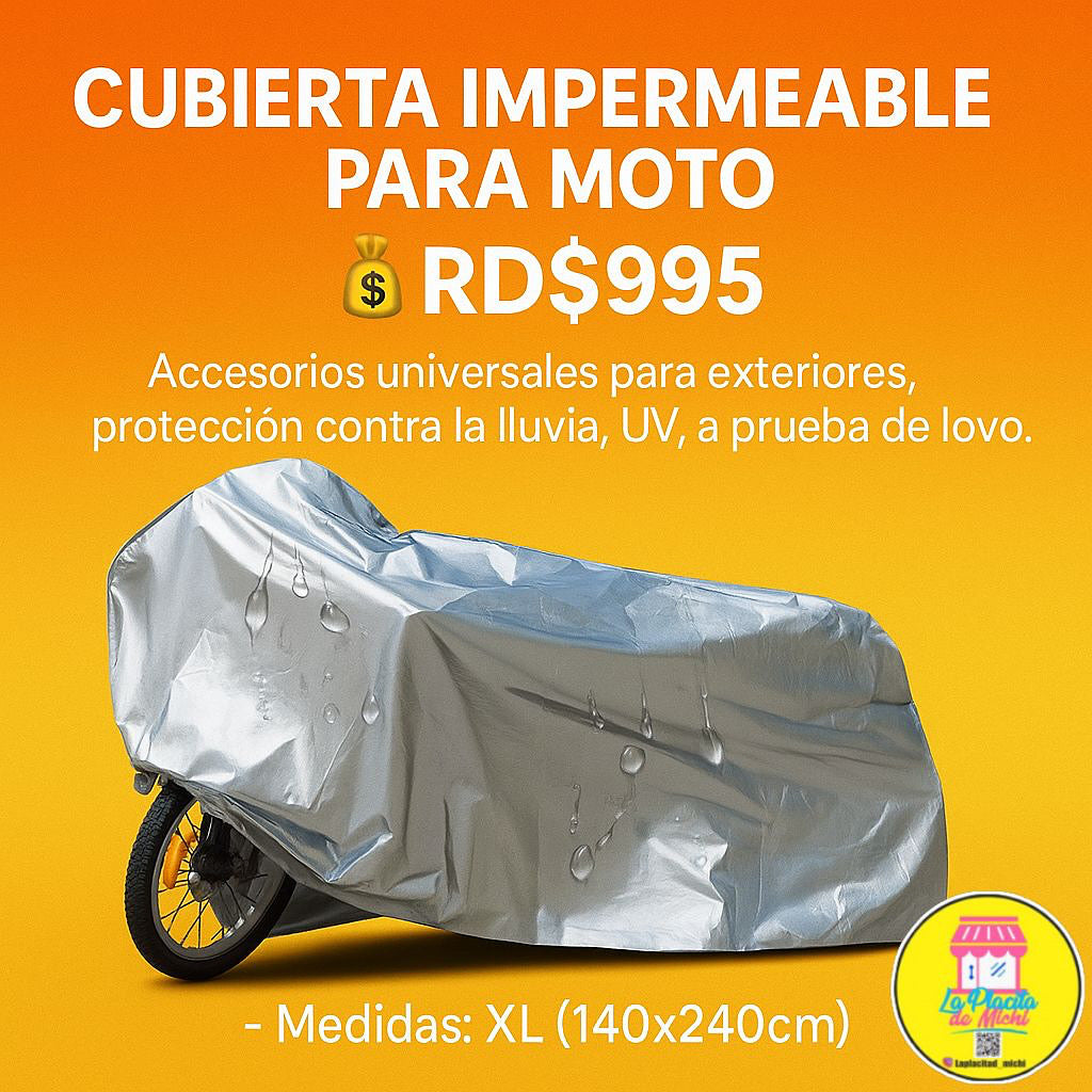 Cubierta Impermeable para Moto
