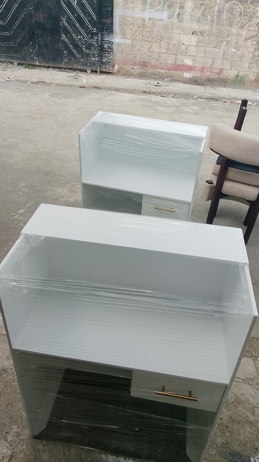 ✨🤍 Mostrador / Counter de Recepción Blanco 🤍✨
🆔(Cod.11)

💰RD$7,495 

- Medidas: 80cm Ancho 110cm Altura x 42cm 
- ⁠Material Hidrofugo (Armado)
