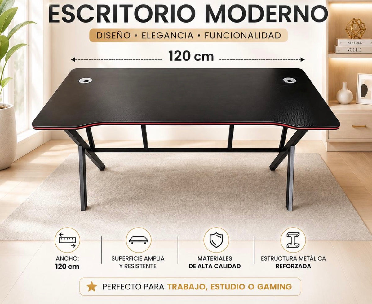🎮✨ Mesa Gamer (Cod.23856) 120x60cm ✨💻

💰 RD$3,995