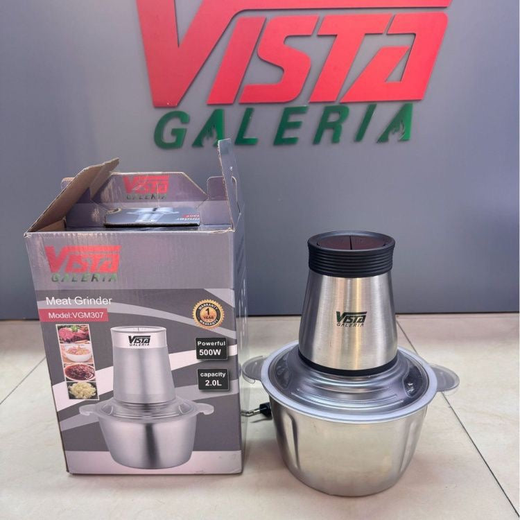 🥗🔥 PICADOR ELÉCTRICO DE ACERO INOXIDABLE – POTENCIA Y PRECISIÓN 🔥🥗
🆔 Cod. VGM309

💰 RD$1,495