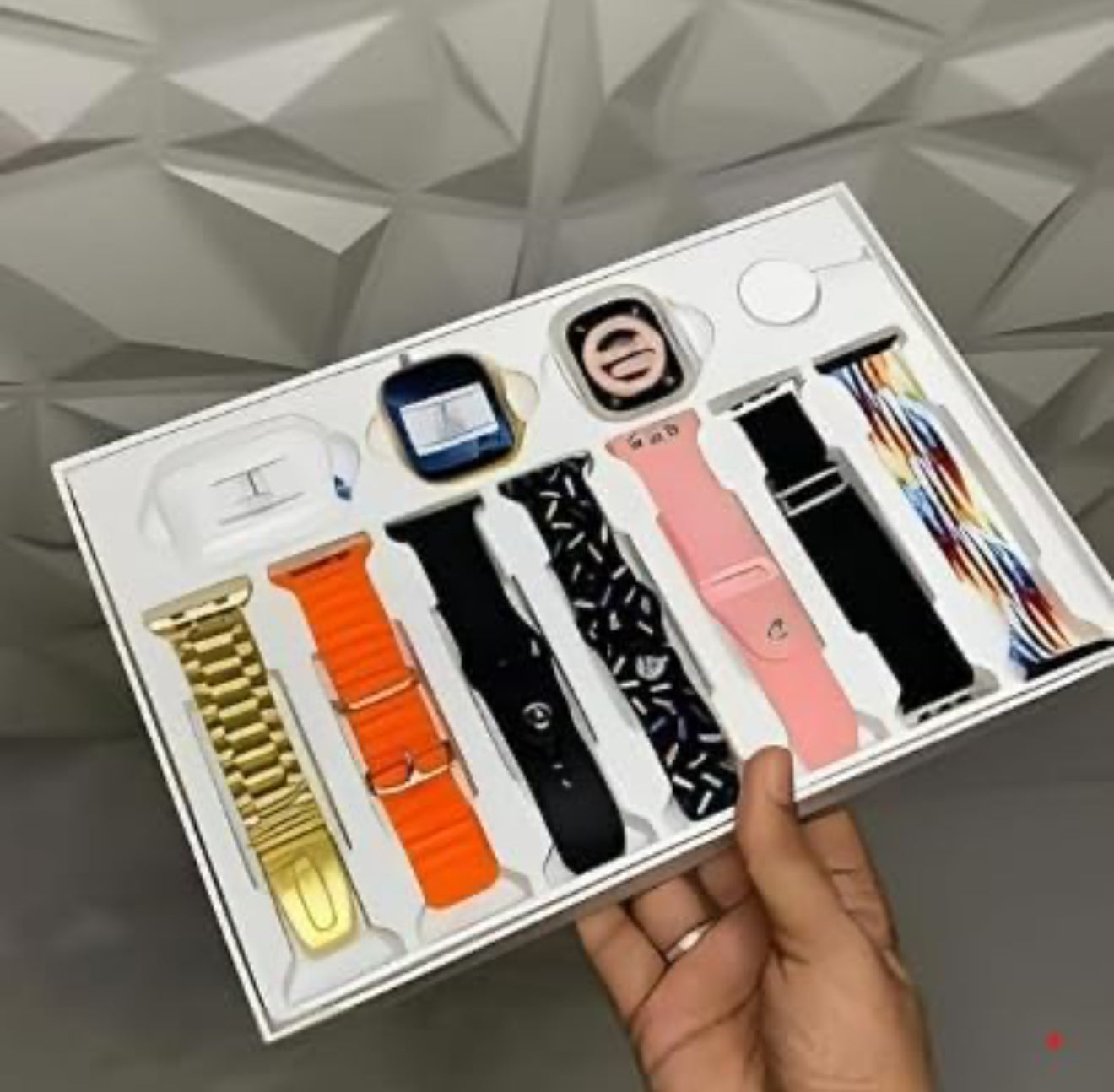 Reloj i20 Ultra + Earphones y 7 correas