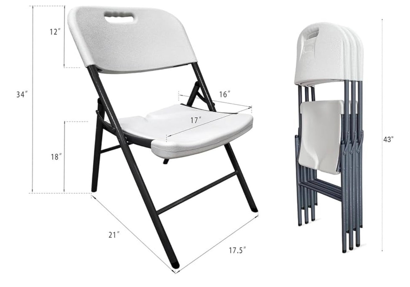 🪑✨ SILLA PLEGABLE REFORZADA – RESISTENCIA Y ELEGANCIA EN CUALQUIER EVENTO ✨🪑 (Cod. ZDY01)

💰RD$1,995
