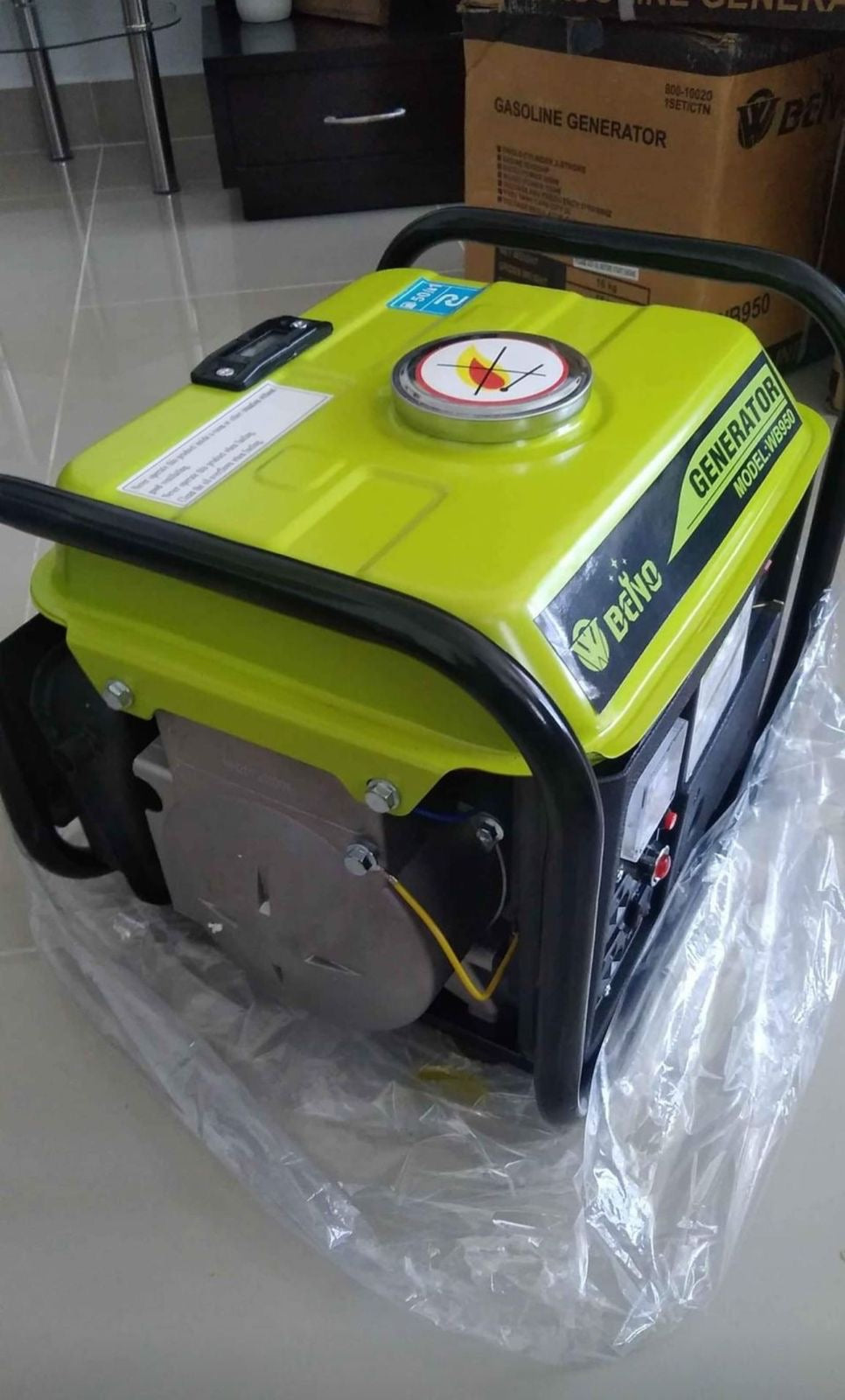 ⚡🔋 Planta Eléctrica Portátil BENO WB950 🔋⚡(750w)
¡Luz garantizada donde la necesites!

💰 RD$7,995