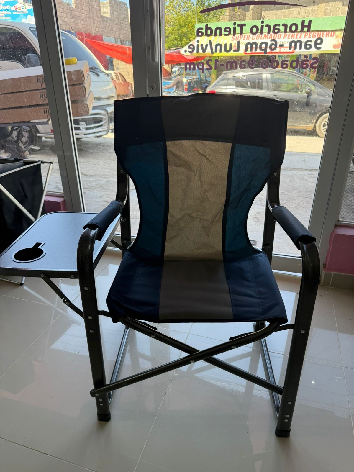 🪑 Silla Plegable con Mesa Auxiliar (Cod.11)
💰 RD$2,495