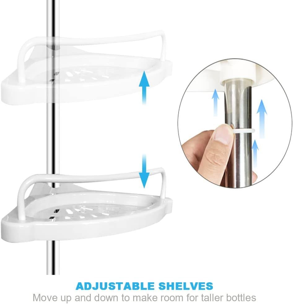 🚿 Organizador Esquinero Extensible para Ducha
✨ (Cod. SH-202)

💰RD$1,295