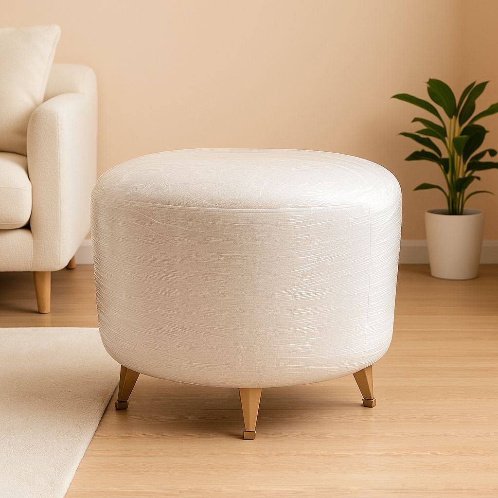 🪑✨ Puff Tapizado Redondo con Patas Elegantes ✨🪑(50x50cm) Estilo Redondo

💰RD$2,995