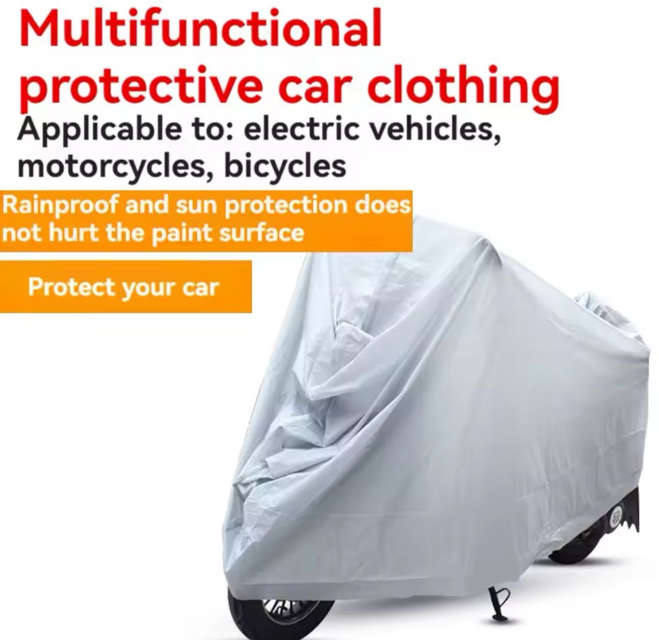 🏍️ CUBIERTA IMPERMEABLE PARA MOTO – TAMAÑO XL

💰 RD$995