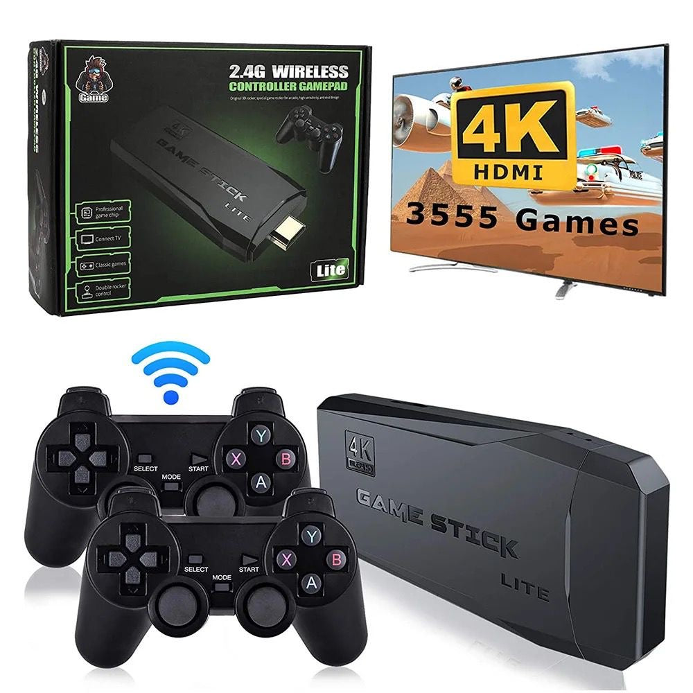 4K Ultra HD Game Stick Lite 2.4G
💰RD$1,995

Consola de Juegos 🎮 4K 
Con Salida HDMI y 2 Controles incluye ( 10.000 Juegos Diferentes.)

- 2 Controles (no incluye batería)