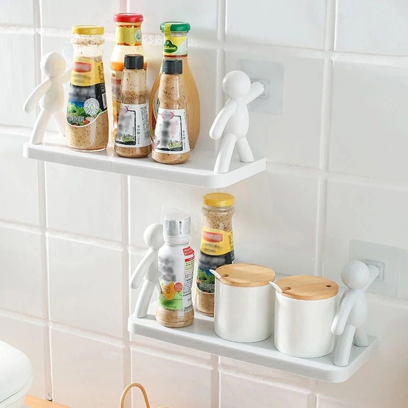 Repisa y Organizador Multifuncional de baño y cocina (Humanoides)