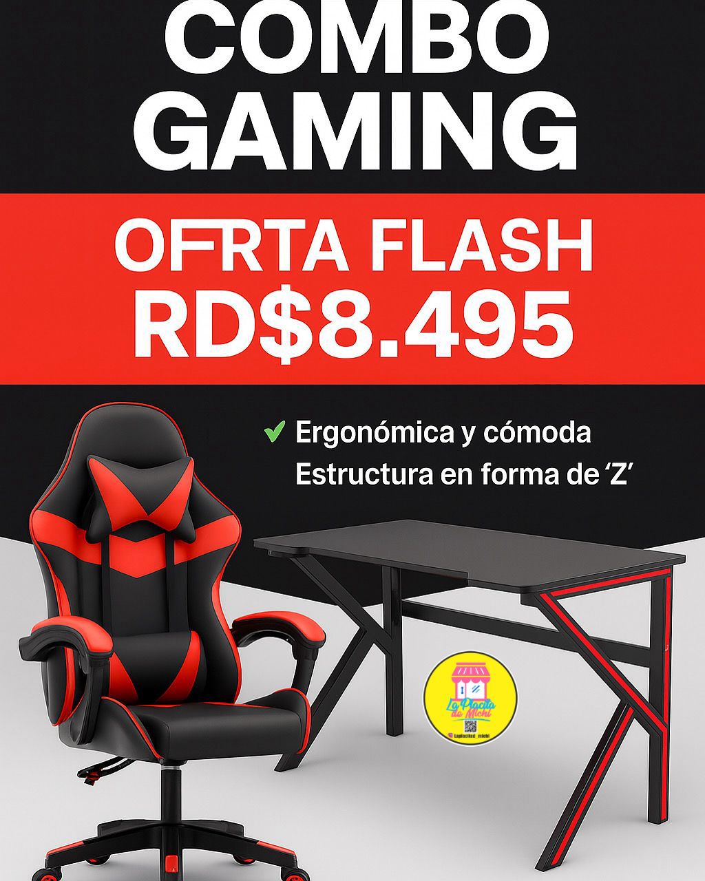 🎮 Combo Gamer: Silla + Mesa