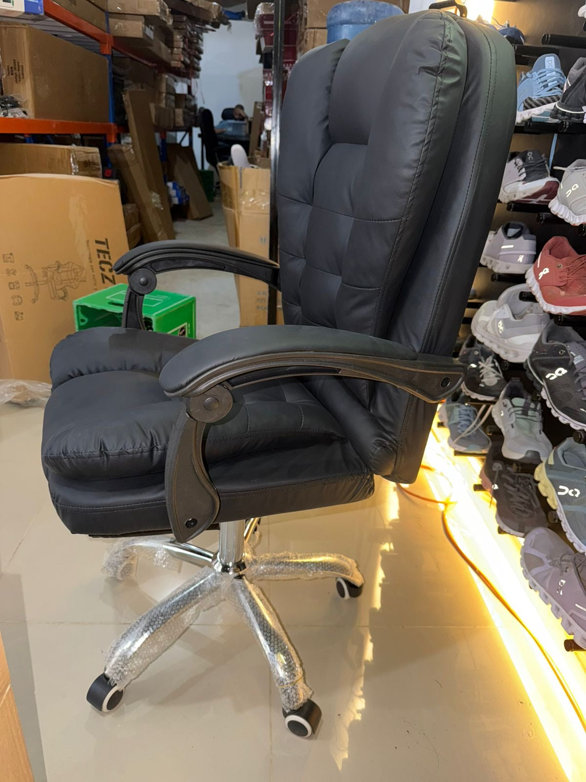 🔥 SILLON EJECUTIVO  CON REPOSAPIÉS / PREMIUM – CONFORT TOTAL 🔥 (Cod.Sq-1) (Color Negro)⚫️

💰RD$5,995