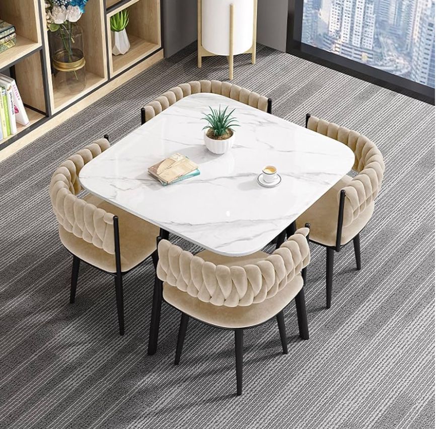🍽️✨ Set de Comedor Moderno 4 Plazas ✨🍽️ (Cod.409)