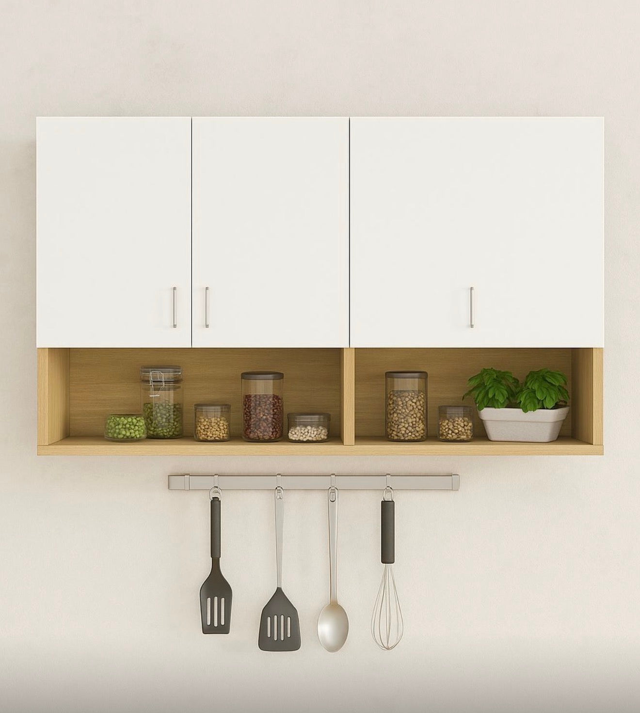 🍽️✨ GABINETE DE COCINA COLGANTE – MÁS ORDEN Y ESTILO PARA TU COCINA ✨🍽️

🆔 Cod. 80061-1 Blanco con Amarillo 

💰 RD$3,995