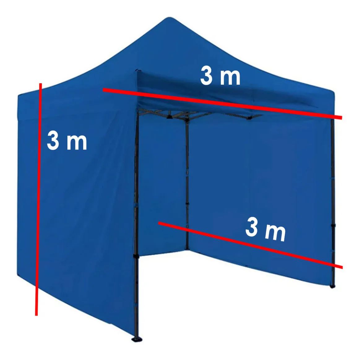 ⛺✨ Carpa Impermeable 3x3 con 3 Paredes ✨⛺
💰 RD$6,495