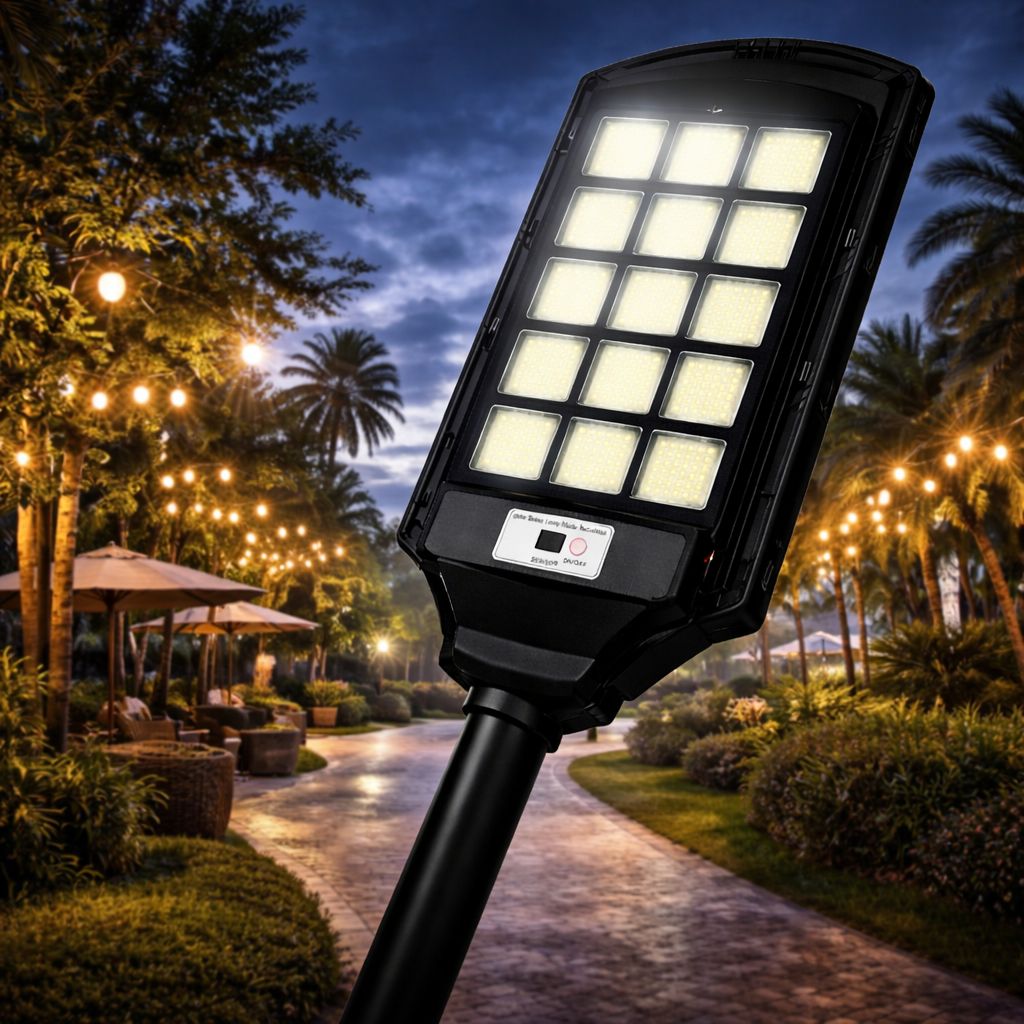 💡🔥 LÁMPARA SOLAR DE CALLE 500W – POTENCIA REAL PARA EXTERIORES 🔥💡 (Cod.402) 

💰RD$3,995