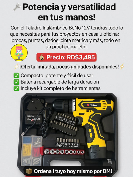 Taladro Beno 12 V (Cod.59000)