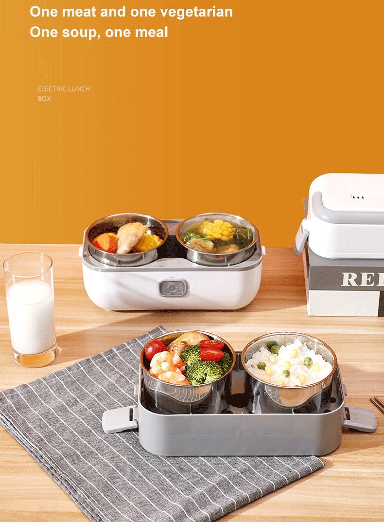 🍱✨ ¡Dile adiós a la comida fría!
Con la Lonchera Eléctrica Multifuncional de Doble Capa disfrutarás de tus comidas siempre calientes, frescas y con el mejor sabor 💯🔥