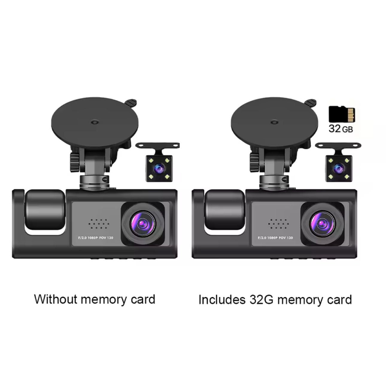 🚗💥 ¡Protege tu vehículo con esta Dashcam 1080P HD de 3 lentes! (wifi)
(Cod.1080)