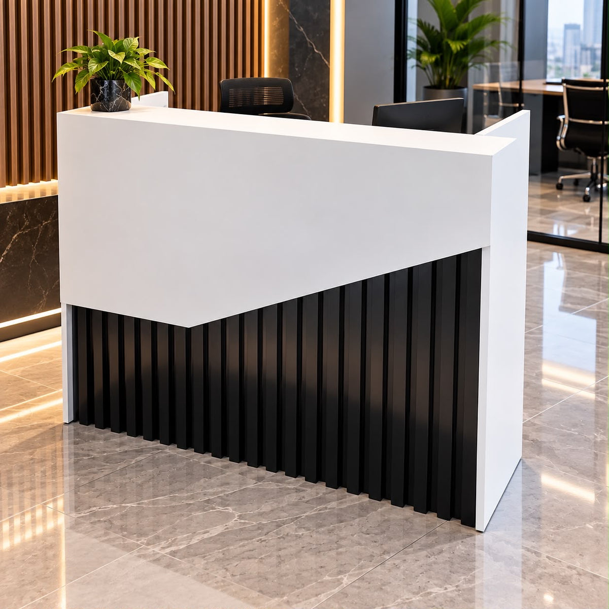 ✨🤍 MOSTRADOR / COUNTER DE RECEPCIÓN – ELEVA LA IMAGEN DE TU NEGOCIO 🤍✨🆔(Cod. 2 Blanco con Negro )

💰RD$9,495

📏 Medidas:
• 80 cm de ancho
• 40 cm de profundidad
• 104 cm de alto 
- Material Hidrofugo