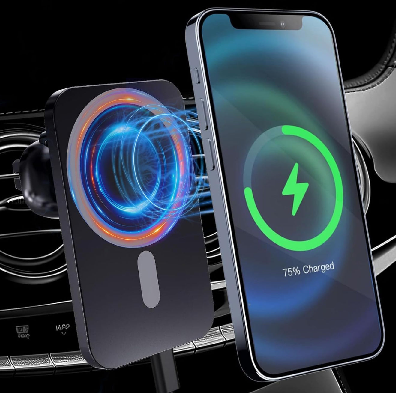 ⚡📱 ¡Cárgalo sin cables y con estilo!

🚗✨ Soporte Magnético Inalámbrico 15W
💰RD$1,495