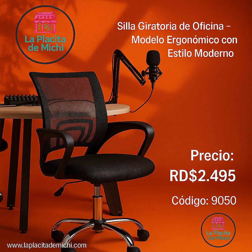 🪑✨ Mesa Escritorio + Estante Multifuncional ✨🪑 (Amarillo)
(Cod. 88003)
➕Silla Giratoria Oficina (Código 9050)

💰 RD$4,995 🔥