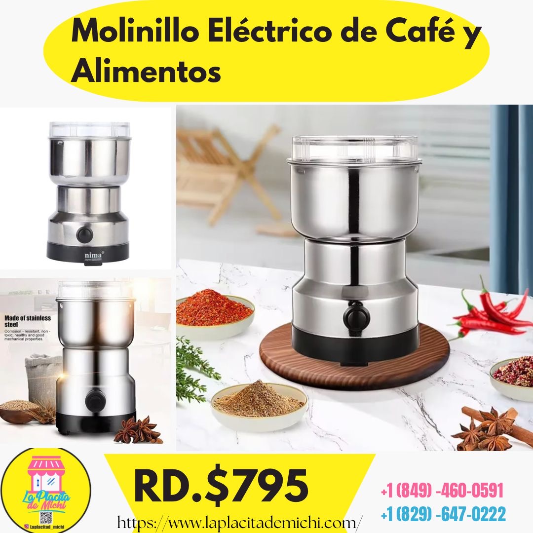 Molinillo Eléctrico de Café y Alimentos