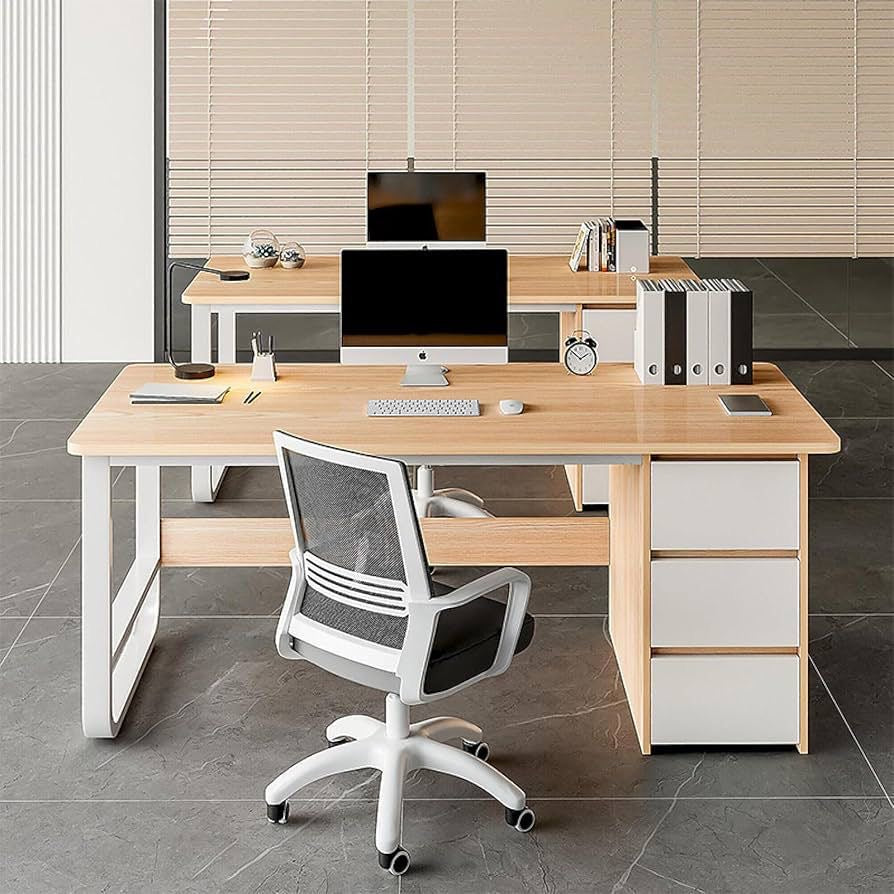 🪑💼 Mesa de Oficina Moderna con Estantería y 3 Cajones 📌 (Cod. 283270)

💰 RD$3,995