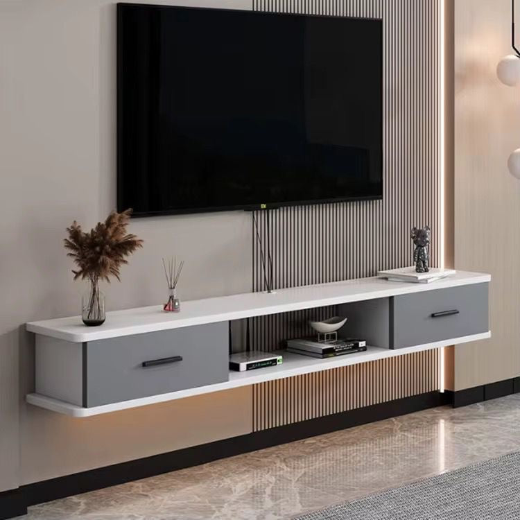 🖥️✨ Mueble para TV Minimalista con Gavetas – Diseño Moderno y Funcional ✨🖥️ Blanco Con Gris 
🆔 Cod. 25102-3
📏 Medidas: 180 × 22 × 20 cm

💰 Precio: RD$4,995