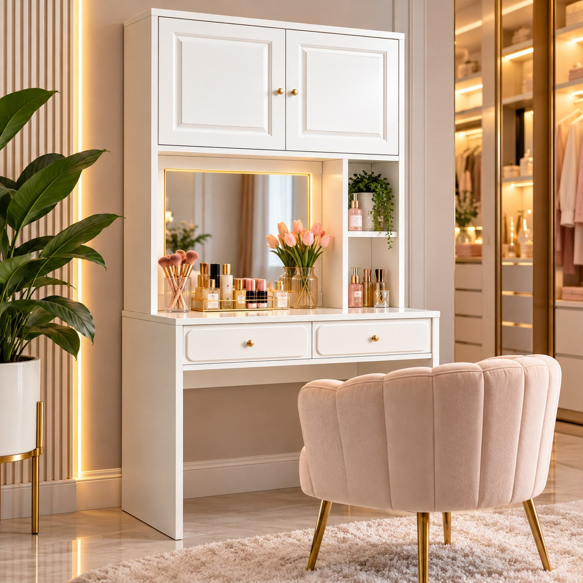 🤍✨ TOCADOR MULTIFUNCIONAL CON GABINETE – ELEGANCIA Y ORGANIZACIÓN PARA TU HABITACIÓN ✨💄

🆔 Código: 80026
🎨 Color: Blanco
📏 Medidas: 80 × 40 × 165 cm

💰RD$5,495