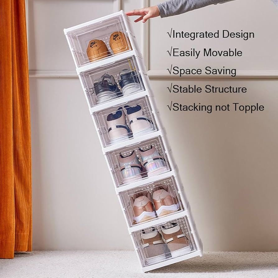 Zapatera Pegable de 6 Niveles
