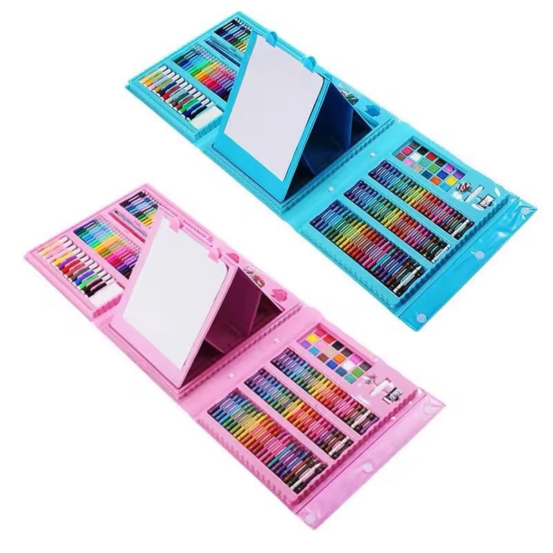 🎨 Super Mega Art Set 208 piezas – ¡La herramienta perfecta para dejar volar la imaginación en esta vuelta a clases! 🏫✏️